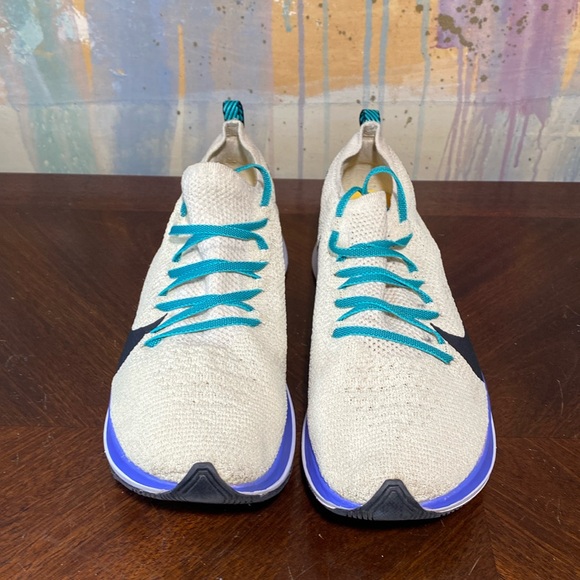 Nike Zoom Fly FlyKnit Light Cream running shoes women size 9 - Picture 4 of 7